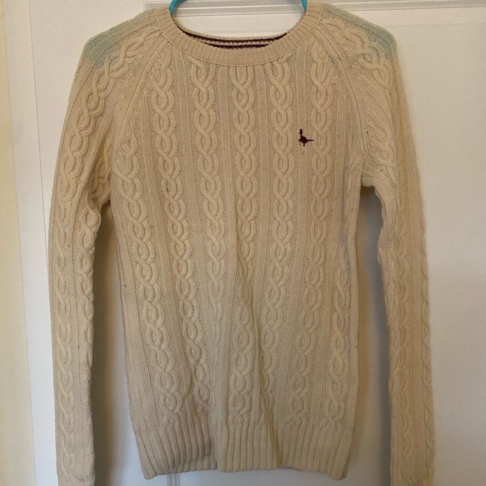 Jack Wills Cream Winter Sweater